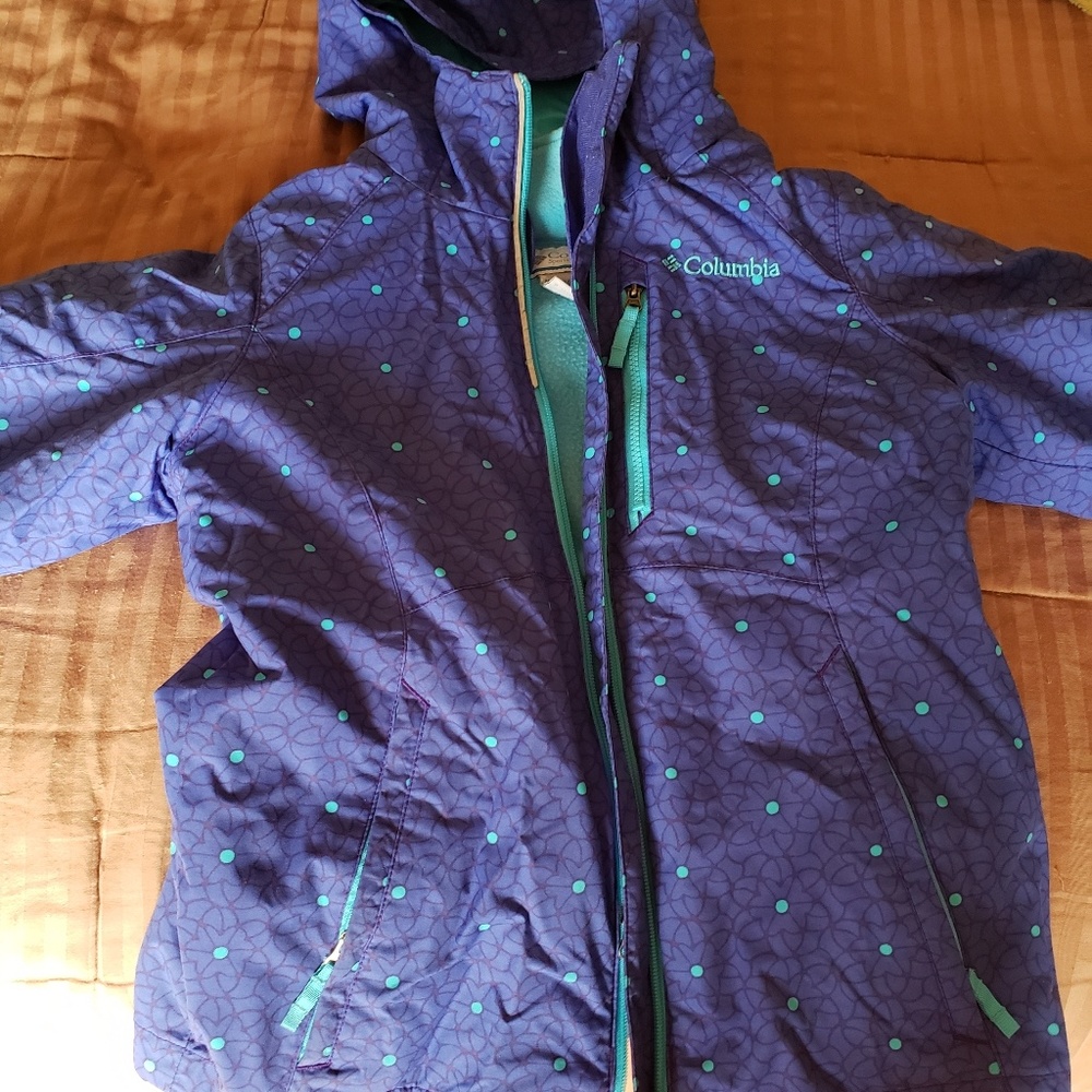 Columbia grow with me jacket